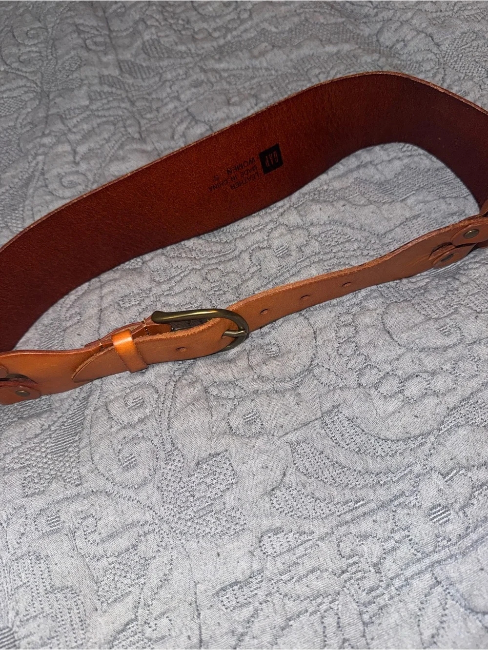Vintage Gap Tan Brown Leather Belt S